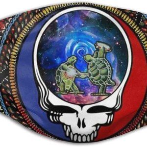 Skull Mouth Mask Adjustable Dustproof Respirator